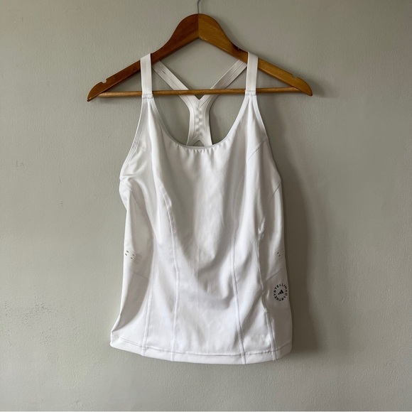 Adidas by Stella McCartney TruePurpose Tank Top in White Size Large NWT - Picture 3 of 8